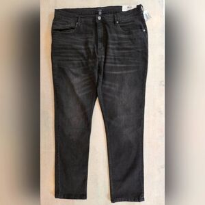 Alfani Black Straight-Leg Mens Jeans Classic Style, Size 38x32, NWT